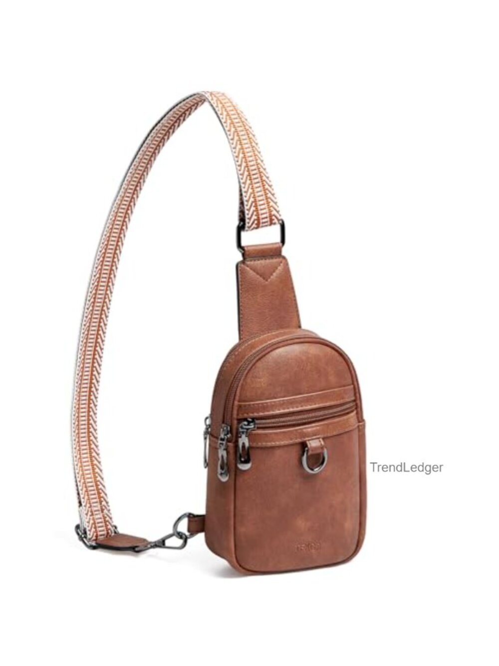 Small Sling Bag Crossbody Fanny Pack Vegan PU Leather Women's Travel Purse